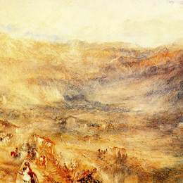 约瑟夫·马洛德·威廉·透纳(J.M.W. Turner)高清作品:The Brunig Pass, from Meringen