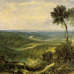 约瑟夫·马洛德·威廉·透纳(J.M.W. Turner)高清作品:The Vale of Ashburnham