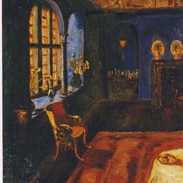 温斯顿·丘吉尔(Winston Churchill)高清作品:The Blue Room at Lympne