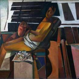 《康复》温德姆·刘易斯(Wyndham Lewis)高清作品欣赏