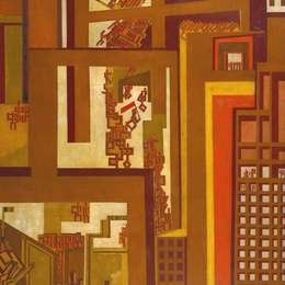 《人群》温德姆·刘易斯(Wyndham Lewis)高清作品欣赏