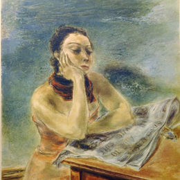 《我累了》国吉康雄(Yasuo Kuniyoshi)高清作品欣赏