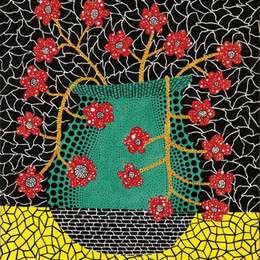 《花》草间弥生(Yayoi Kusama)高清作品欣赏