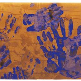 《无色彩火画》伊夫·克莱因(Yves Klein)高清作品欣赏