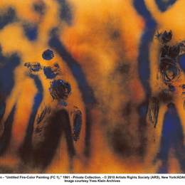 《火画》伊夫·克莱因(Yves Klein)高清作品欣赏