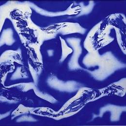 《无名人体测量》伊夫·克莱因(Yves Klein)高清作品欣赏