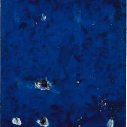 《一分钟的蓝色火画》伊夫·克莱因(Yves Klein)高清作品欣赏