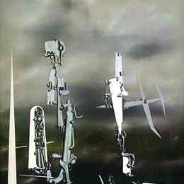 《幻影》伊夫·唐吉(Yves Tanguy)高清作品欣赏