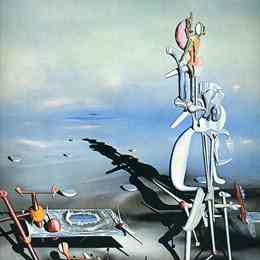 《不定整除性》伊夫·唐吉(Yves Tanguy)高清作品欣赏