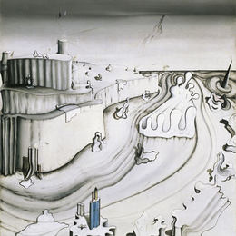 《岬角宫殿》伊夫·唐吉(Yves Tanguy)高清作品欣赏