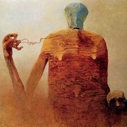 《无题》济斯瓦夫·贝克辛斯基(Zdzislaw Beksinski)高清作品欣赏