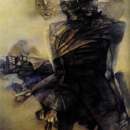 《无题》济斯瓦夫·贝克辛斯基(Zdzislaw Beksinski)高清作品欣赏