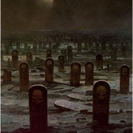 《无题》济斯瓦夫·贝克辛斯基(Zdzislaw Beksinski)高清作品欣赏