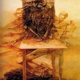 《无题》济斯瓦夫·贝克辛斯基(Zdzislaw Beksinski)高清作品欣赏