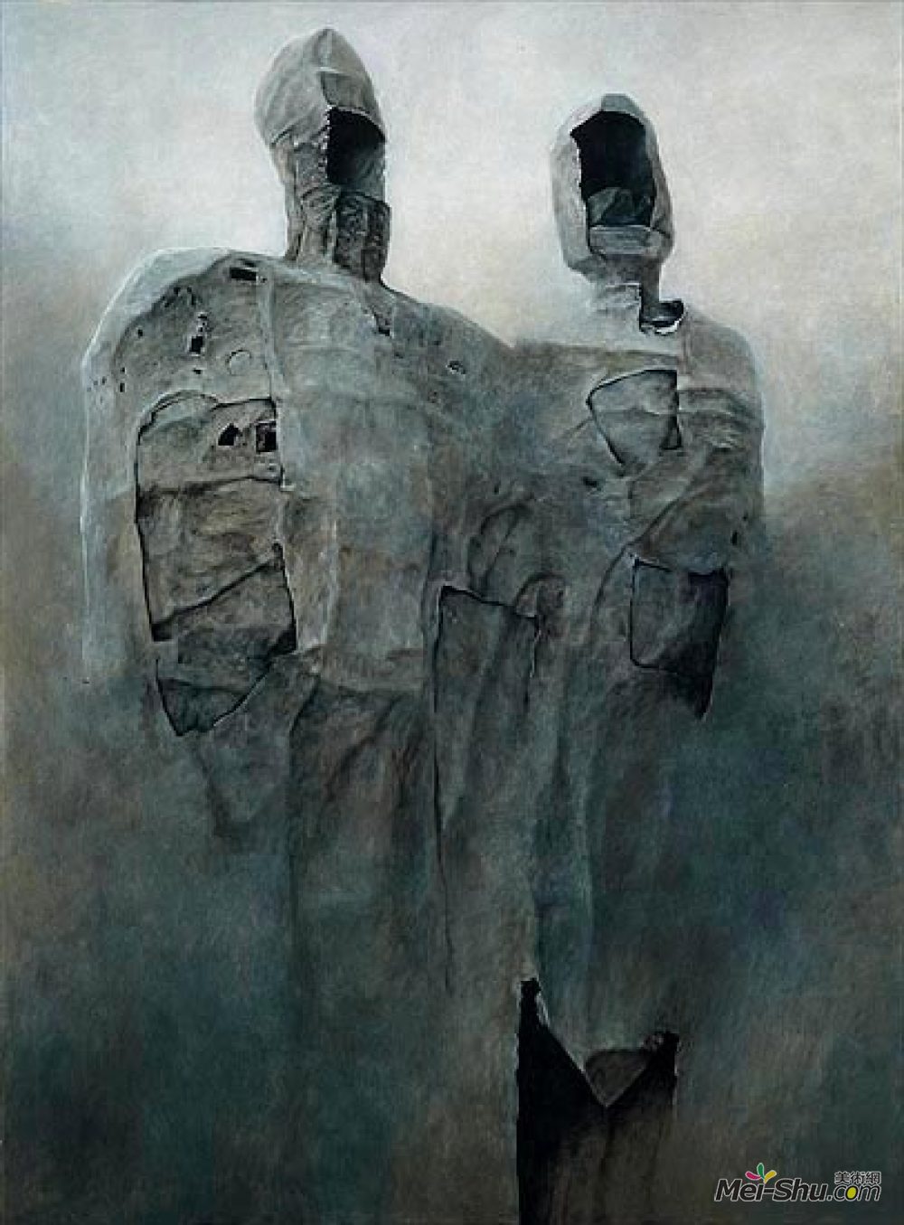 济斯瓦夫·贝克辛斯基(zdzislaw beksinski)高清作品《无题》