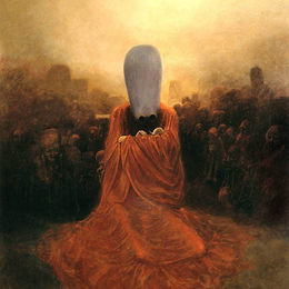 《无题》济斯瓦夫·贝克辛斯基(Zdzislaw Beksinski)高清作品欣赏