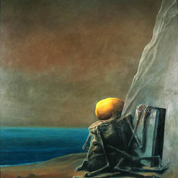 《无题》济斯瓦夫·贝克辛斯基(Zdzislaw Beksinski)高清作品欣赏