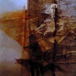 《无题》济斯瓦夫·贝克辛斯基(Zdzislaw Beksinski)高清作品欣赏