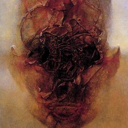 《无题》济斯瓦夫·贝克辛斯基(Zdzislaw Beksinski)高清作品欣赏