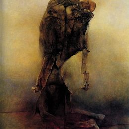 《无题》济斯瓦夫·贝克辛斯基(Zdzislaw Beksinski)高清作品欣赏