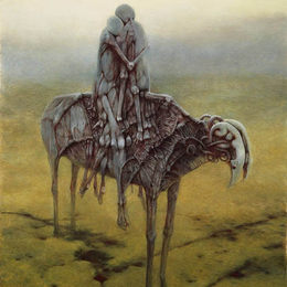 《无题》济斯瓦夫·贝克辛斯基(Zdzislaw Beksinski)高清作品欣赏