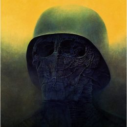 《无题》济斯瓦夫·贝克辛斯基(Zdzislaw Beksinski)高清作品欣赏