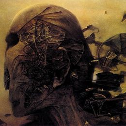 《无题》济斯瓦夫·贝克辛斯基(Zdzislaw Beksinski)高清作品欣赏