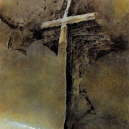 《无题》济斯瓦夫·贝克辛斯基(Zdzislaw Beksinski)高清作品欣赏