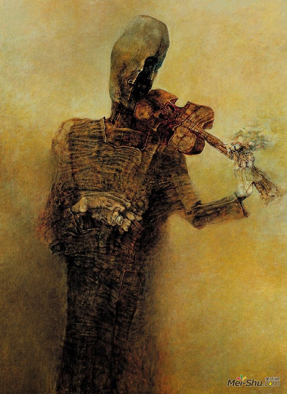 《无题》济斯瓦夫·贝克辛斯基(zdzislaw beksinski)高清作品欣赏