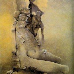 《无题》济斯瓦夫·贝克辛斯基(Zdzislaw Beksinski)高清作品欣赏