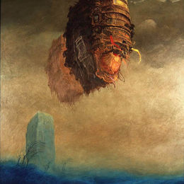 《无题》济斯瓦夫·贝克辛斯基(Zdzislaw Beksinski)高清作品欣赏