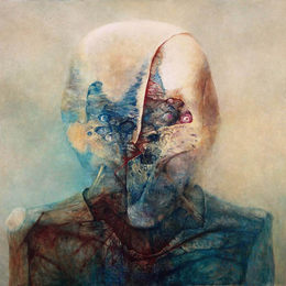 《无题》济斯瓦夫·贝克辛斯基(Zdzislaw Beksinski)高清作品欣赏