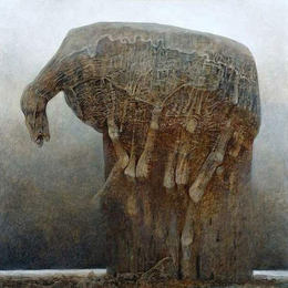 《无题》济斯瓦夫·贝克辛斯基(Zdzislaw Beksinski)高清作品欣赏