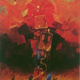 《无题》济斯瓦夫·贝克辛斯基(Zdzislaw Beksinski)高清作品欣赏