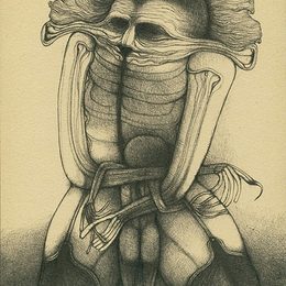 《无题》济斯瓦夫·贝克辛斯基(Zdzislaw Beksinski)高清作品欣赏