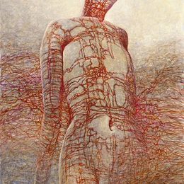 《无题》济斯瓦夫·贝克辛斯基(Zdzislaw Beksinski)高清作品欣赏