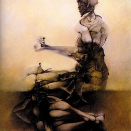 《无题》济斯瓦夫·贝克辛斯基(Zdzislaw Beksinski)高清作品欣赏