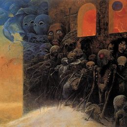 《无题》济斯瓦夫·贝克辛斯基(Zdzislaw Beksinski)高清作品欣赏