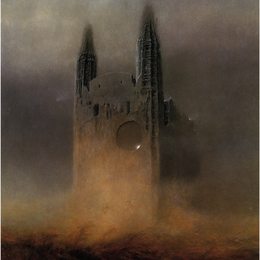 《无题》济斯瓦夫·贝克辛斯基(Zdzislaw Beksinski)高清作品欣赏