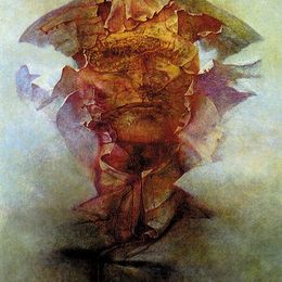 《无题》济斯瓦夫·贝克辛斯基(Zdzislaw Beksinski)高清作品欣赏