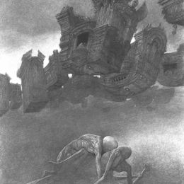 《无题》济斯瓦夫·贝克辛斯基(Zdzislaw Beksinski)高清作品欣赏