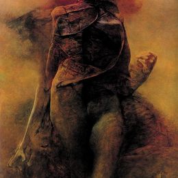 《无题》济斯瓦夫·贝克辛斯基(Zdzislaw Beksinski)高清作品欣赏