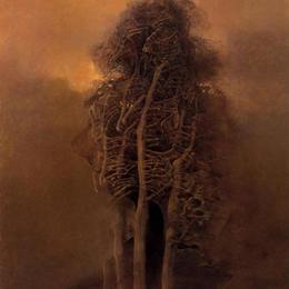 《无题》济斯瓦夫·贝克辛斯基(Zdzislaw Beksinski)高清作品欣赏