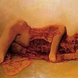 《无题》济斯瓦夫·贝克辛斯基(Zdzislaw Beksinski)高清作品欣赏