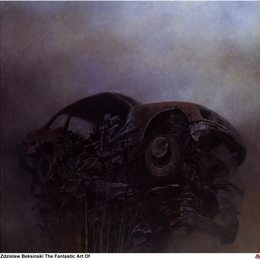 《无题》济斯瓦夫·贝克辛斯基(Zdzislaw Beksinski)高清作品欣赏