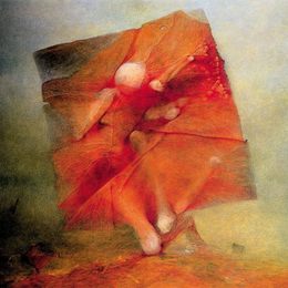 《无题》济斯瓦夫·贝克辛斯基(Zdzislaw Beksinski)高清作品欣赏