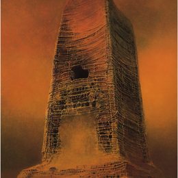 《无题》济斯瓦夫·贝克辛斯基(Zdzislaw Beksinski)高清作品欣赏