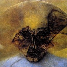 《无题》济斯瓦夫·贝克辛斯基(Zdzislaw Beksinski)高清作品欣赏