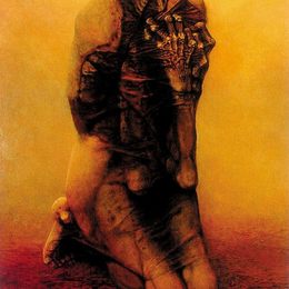 《无题》济斯瓦夫·贝克辛斯基(Zdzislaw Beksinski)高清作品欣赏