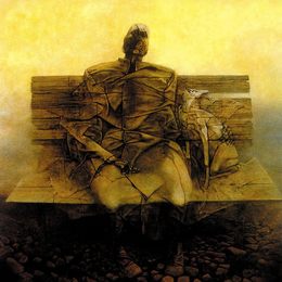 《无题》济斯瓦夫·贝克辛斯基(Zdzislaw Beksinski)高清作品欣赏